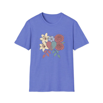 Amid Roses and Lilies – St. Faustina T-Shirt